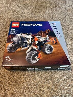 Lego Technic Orange & White Space Surface Loader